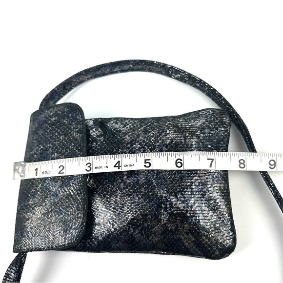 CoFi Penny Phone Crossbody Bag Genuine Leather Multicolor Boho Handbag Brand New - Picture 9 of 10